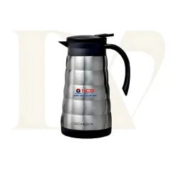 Bình đựng cà phê Lock&Lock Tower Vacuum 800ml – Màu bạc – LHC1442SLV in logo NCB MK Đẹp BGNQBV40