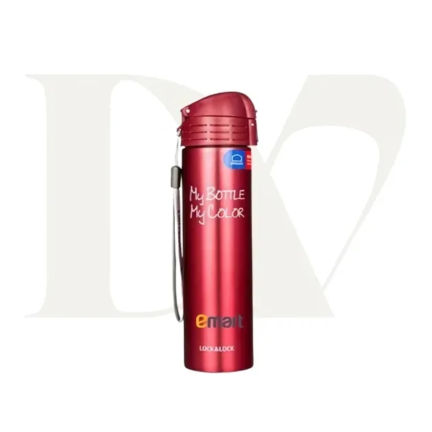 Bình giữ nhiệt Lock&Lock 300ml Grace Vacuum LHC3208RR (Đỏ) in logo emart MK Sang Trọng BGNQBV45