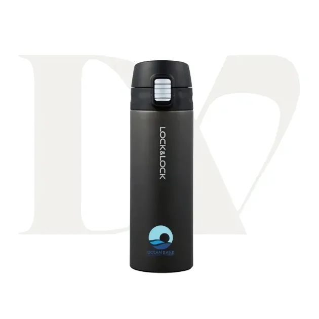 Bình giữ nhiệt Lock&Lock Colorful 330ml LHC3221BLK (Đen) in logo oceanbank MK Giá Rẻ BGNQBV42