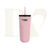 Ly giữ nhiệt Zebra Delight 590ml có ống hút
