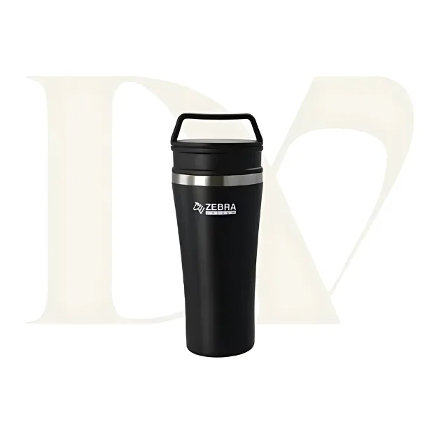 Ly giữ nhiệt Zebra Olive (quai xách) 460ml